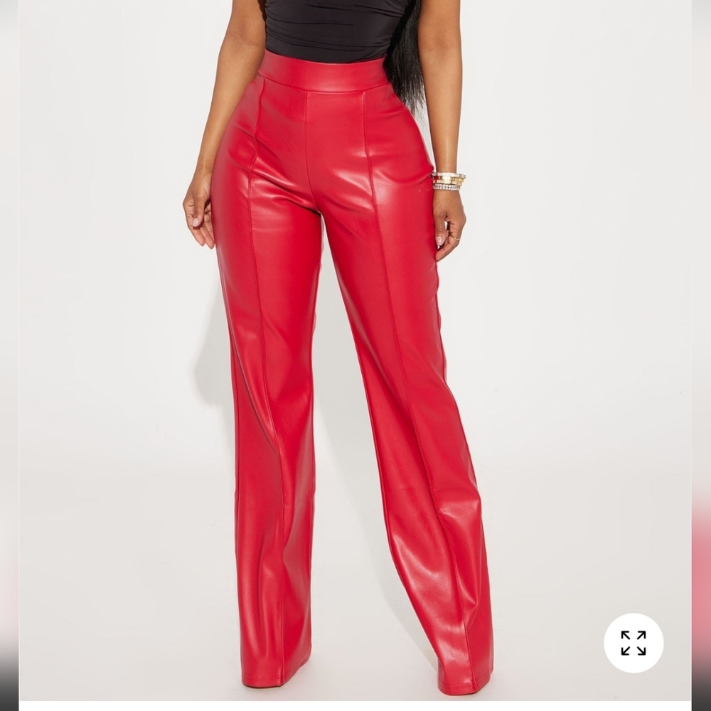 Fashion Nova Faux Leather Pants